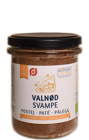 Sandwich Spread Valnød og Svampe 180g Økologisk